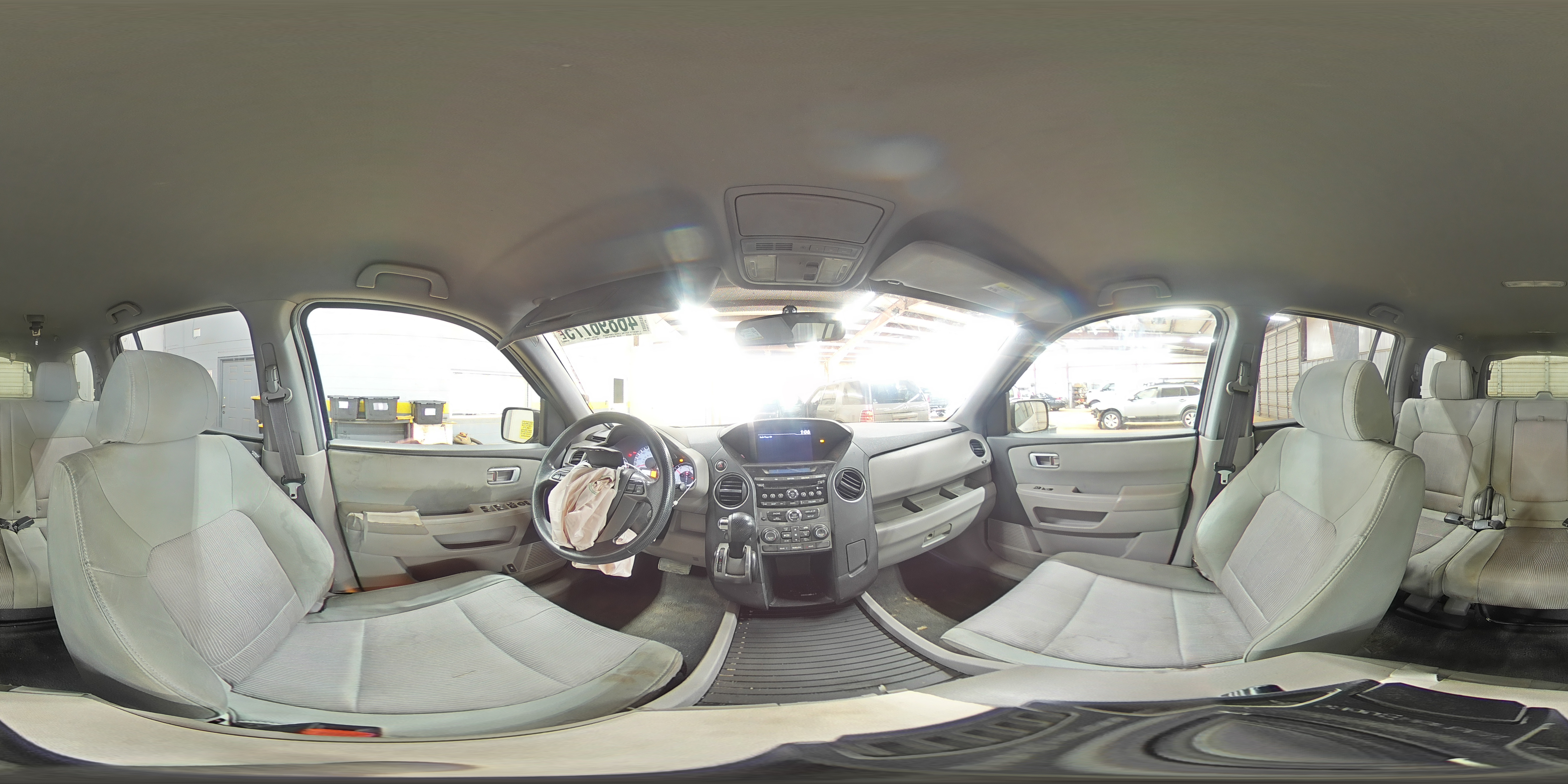 2013 Honda Pilot VIN 4FNYF4H4XDB018321 Copart auction photo, front end / undercarriage damage thumbnail 13
