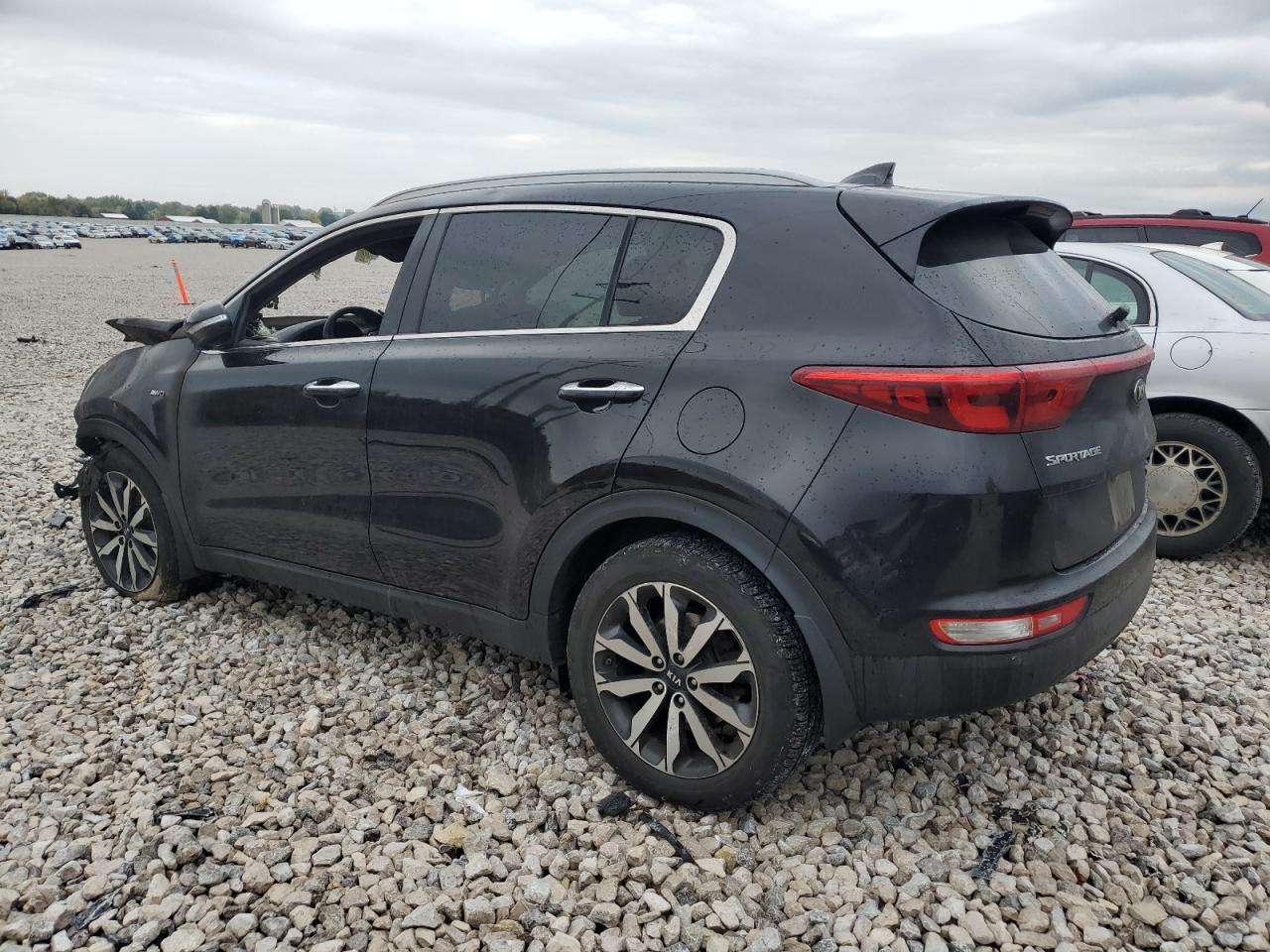 2017 KIA Sportage VIN KNDPNCAC9H7225479 Copart auction photo, burn damage thumbnail 2