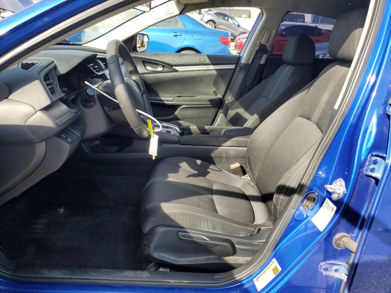 2016 Honda Civic VIN 2HGFC2F58GH573946 Copart auction photo, rear end / undercarriage damage thumbnail 7