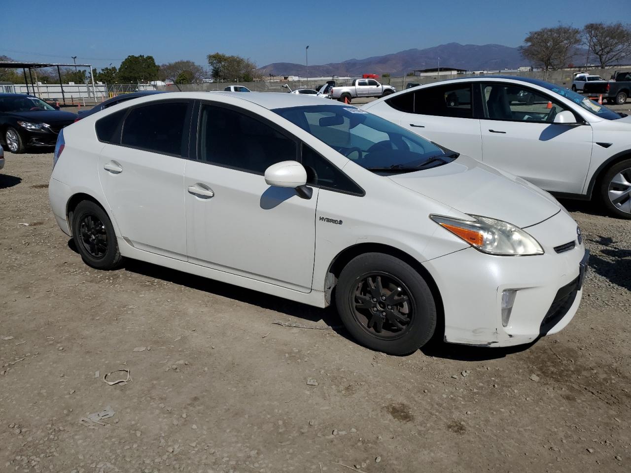 2012 Toyota Prius VIN JTDKN3DU1C1509599 Copart auction photo, minor dent/scratches damage thumbnail 4