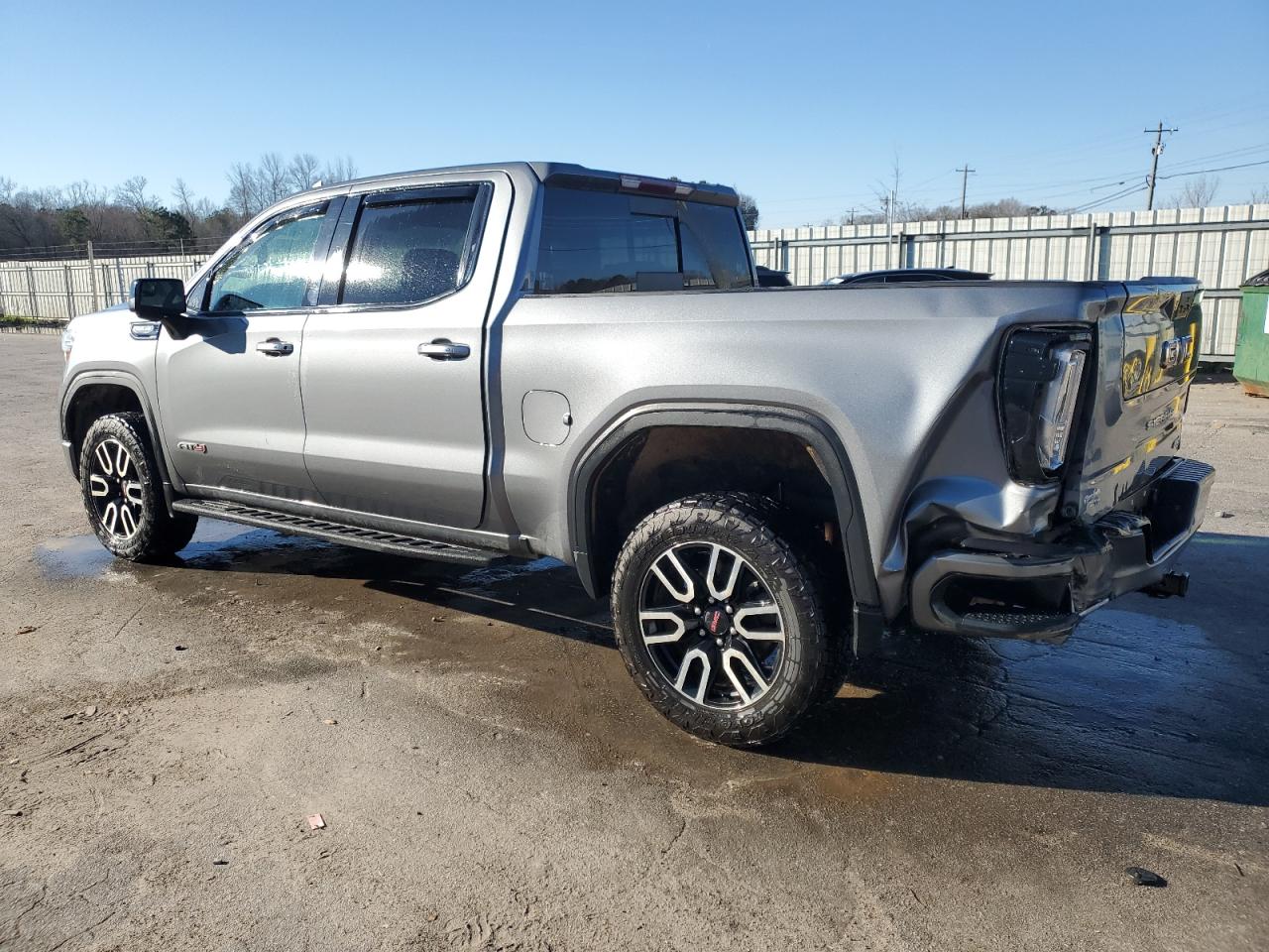 2022 GMC Sierra VIN 1GTP9EEL6NZ216779 Copart auction photo, rear end damage thumbnail 2
