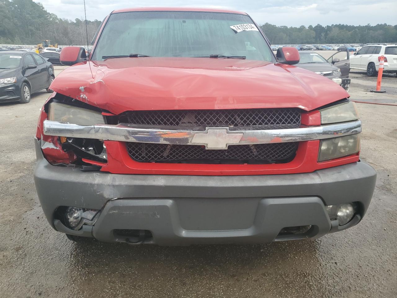 2002 Chevrolet Avalanche VIN 3GNEK13T12G311146 Copart auction photo, front end damage thumbnail 5