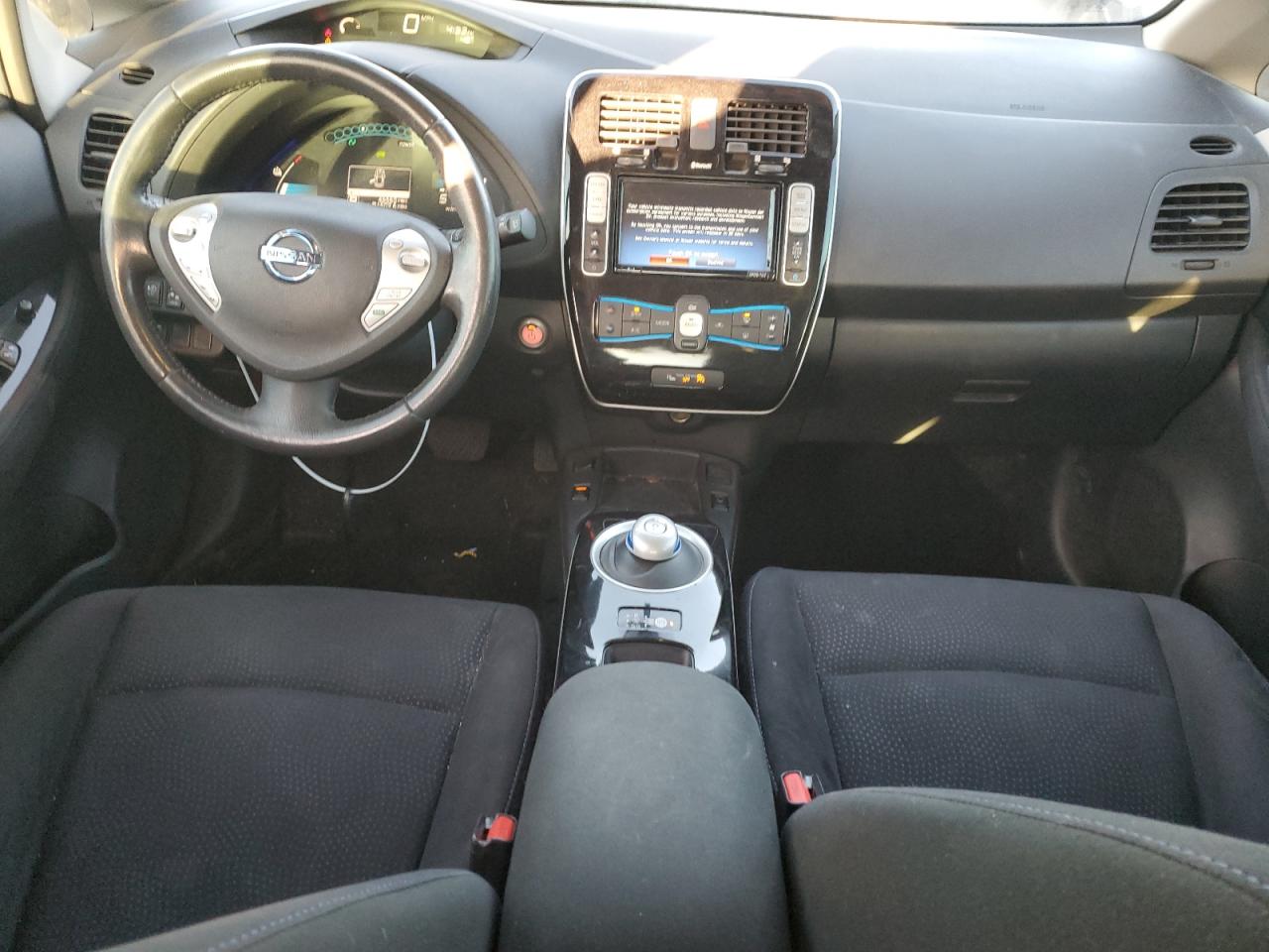 2017 Nissan Leaf VIN 1N4BZ0CP1HC304820 Copart auction photo, rear end damage thumbnail 8