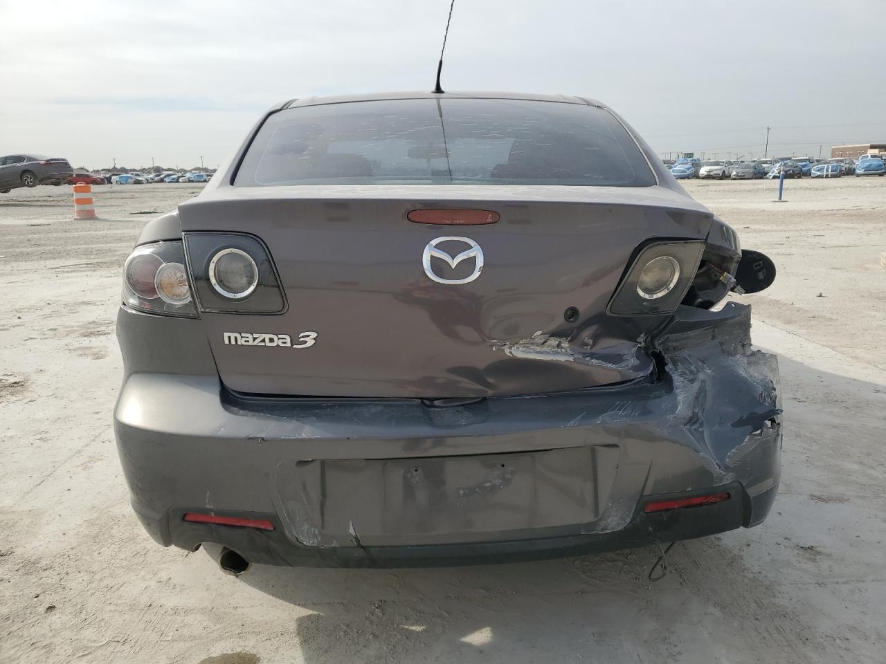 2009 Mazda 3 VIN JM1BK32F391235831 Copart auction photo, rear end / side damage thumbnail 6