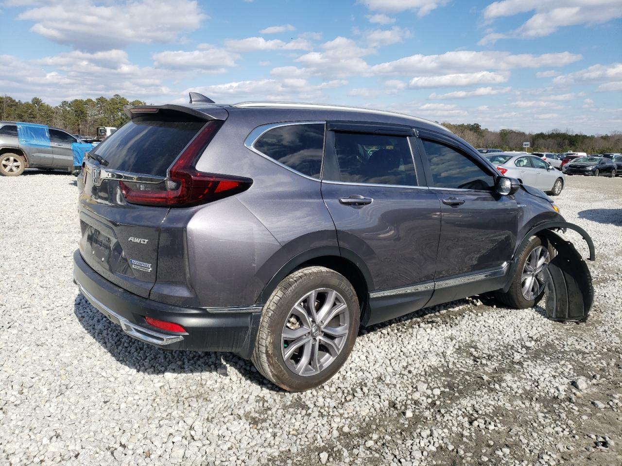 2022 Honda CR-V VIN 5J6RT6H99NL005380 Copart auction photo, all over damage thumbnail 3