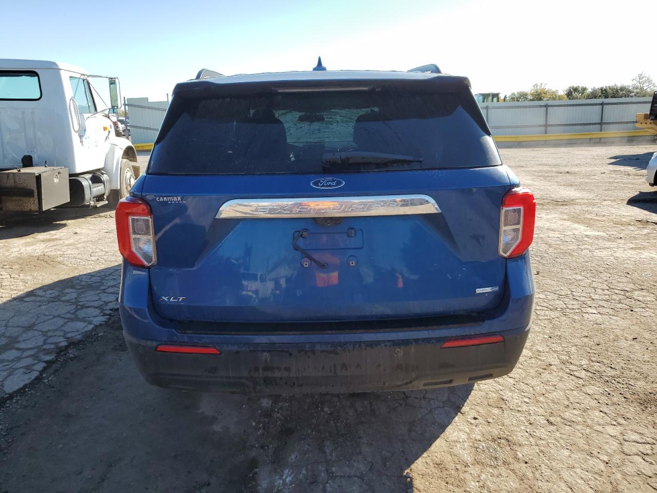2020 Ford Explorer VIN 1FMSK8DH0LGB81125 Copart auction photo, front end damage thumbnail 6