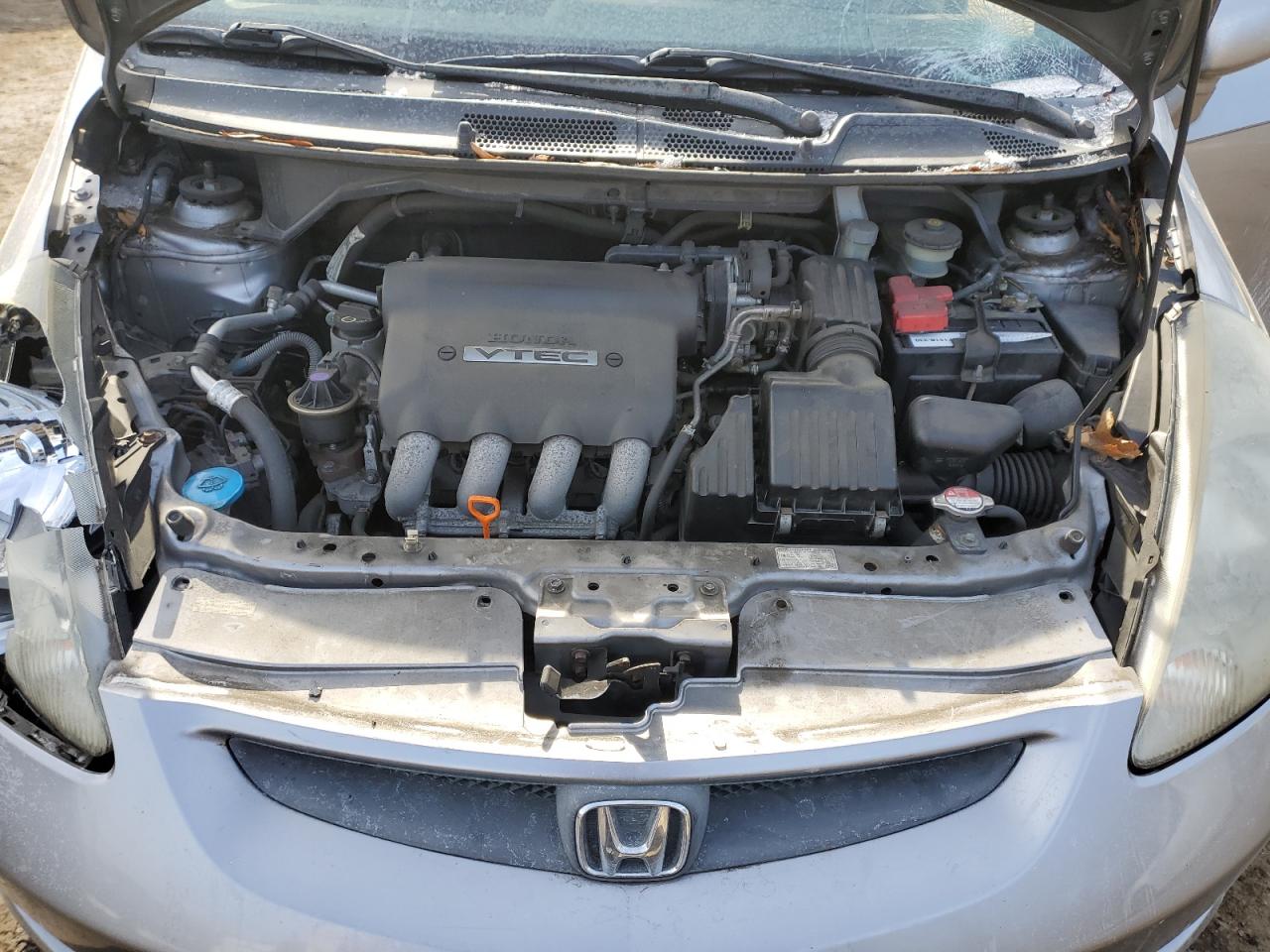 2007 Honda Fit VIN JHMGD37417S065644 Copart auction photo, front end / minor dent/scratches damage thumbnail 11