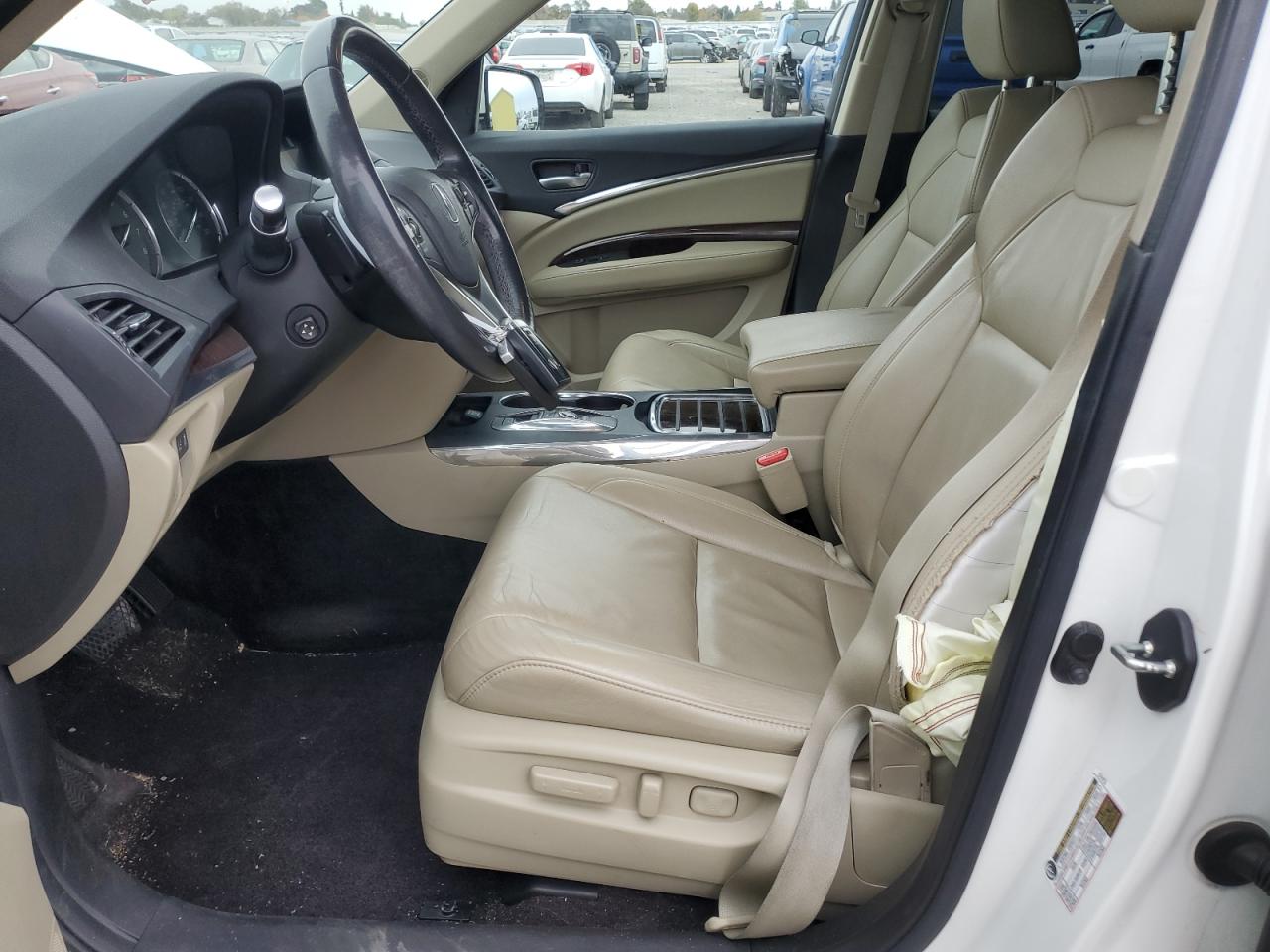 2017 Acura MDX VIN 5FRYD3H54HB000880 Copart auction photo, undercarriage damage thumbnail 7
