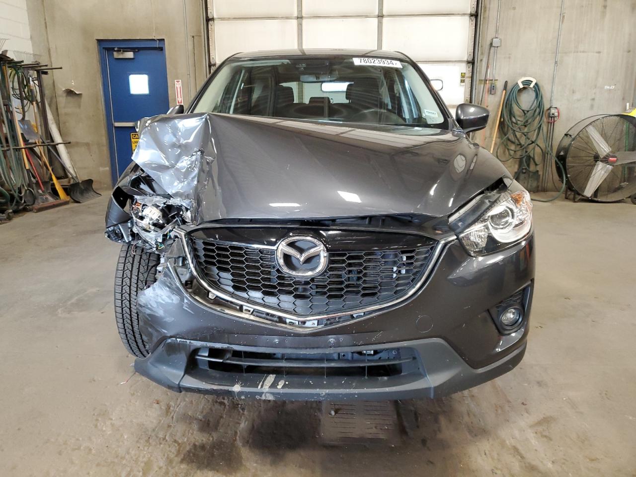 2015 Mazda CX-5 VIN JM3KE4CY7F0456550 Copart auction photo, front end damage thumbnail 5