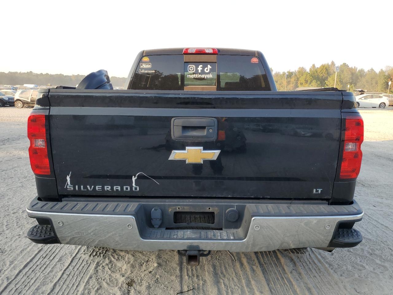 2015 Chevrolet Silverado VIN 3GCUKREC4FG491020 Copart auction photo, front end damage thumbnail 6
