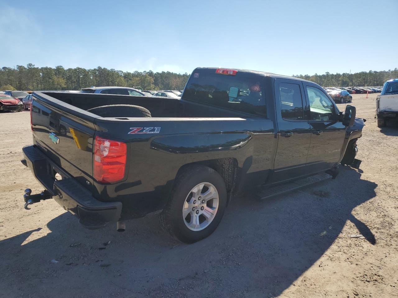 2017 Chevrolet Silverado VIN 1GCVKREC2HZ141554 Copart auction photo, front end damage thumbnail 3