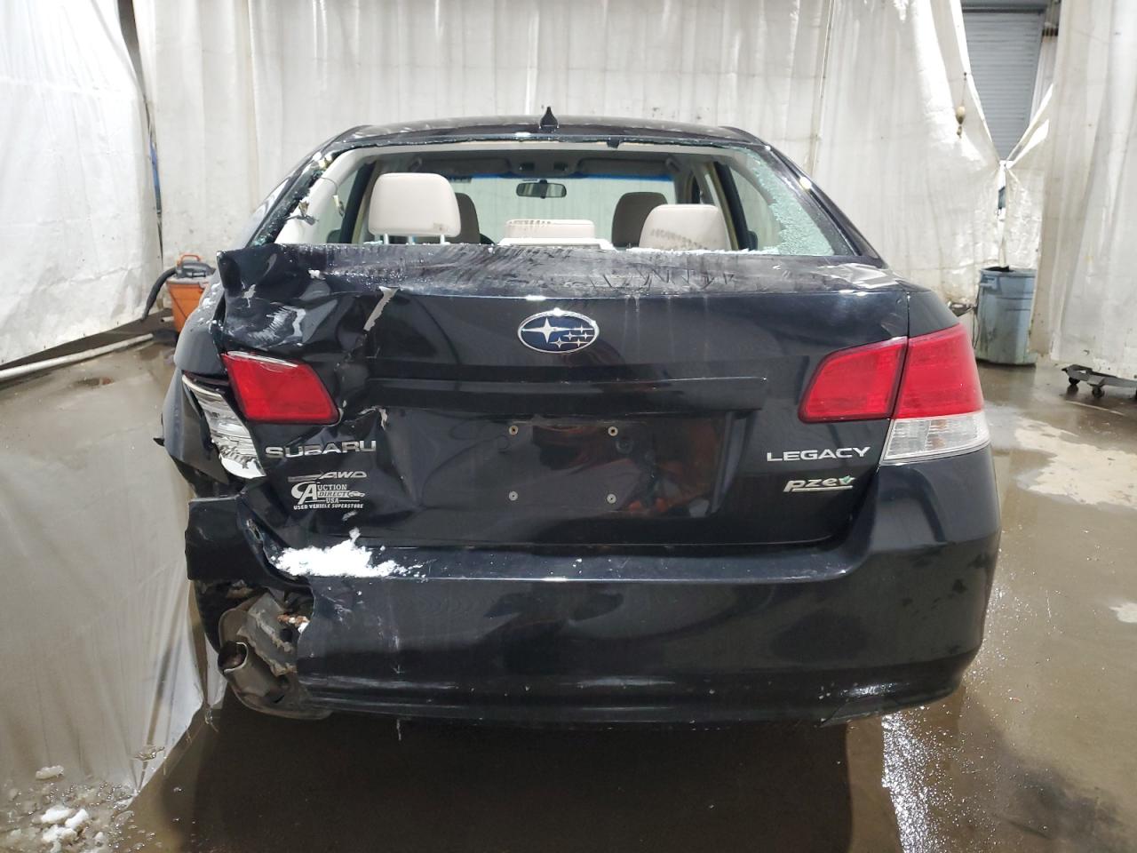 2014 Subaru Legacy VIN 4S3BMBC68E3023637 Copart auction photo, rear end / side damage thumbnail 6