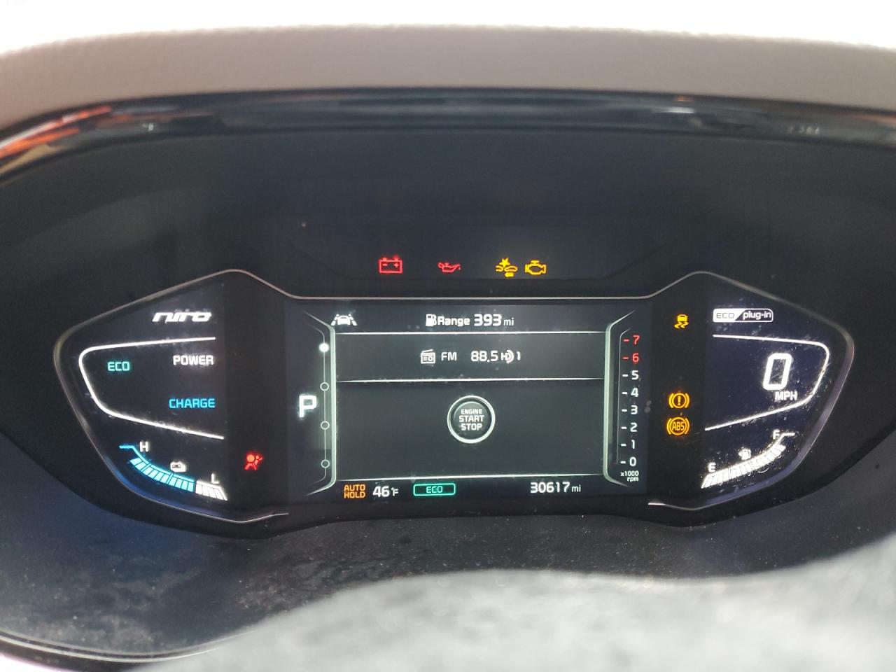 2020 KIA Niro VIN KNDCD3LD9L5452683 Copart auction photo, front end / undercarriage damage thumbnail 9