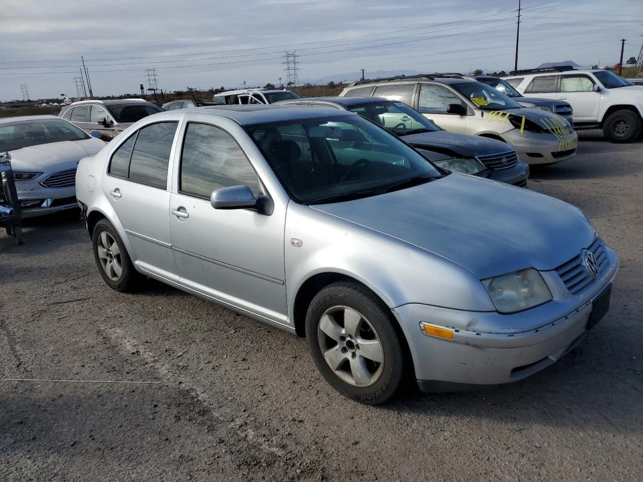2005 Volkswagen Jetta VIN 3VWSK69M65M025353 Copart auction photo, rear end / frame damage damage thumbnail 4