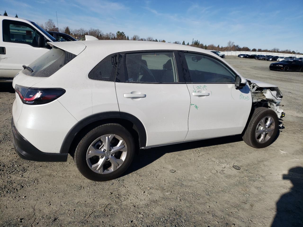 2024 Honda HR-V VIN 3CZRZ2H39RM781225 Copart auction photo, all over / front end damage thumbnail 3