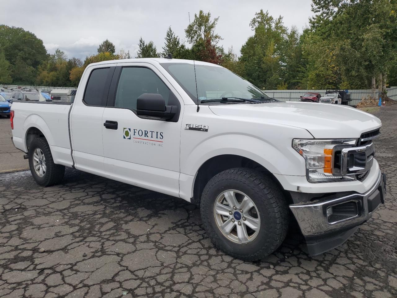2020 Ford F-150 VIN 1FTEX1CB5LKD34053 Copart auction photo, front end damage thumbnail 4