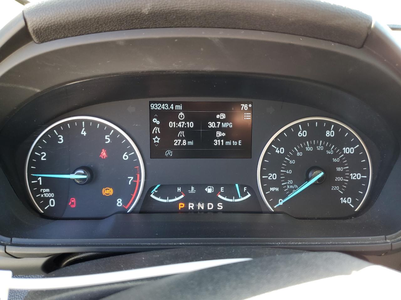 2018 Ford EcoSport VIN MAJ3P1TE3JC192736 Copart auction photo, front end damage thumbnail 9