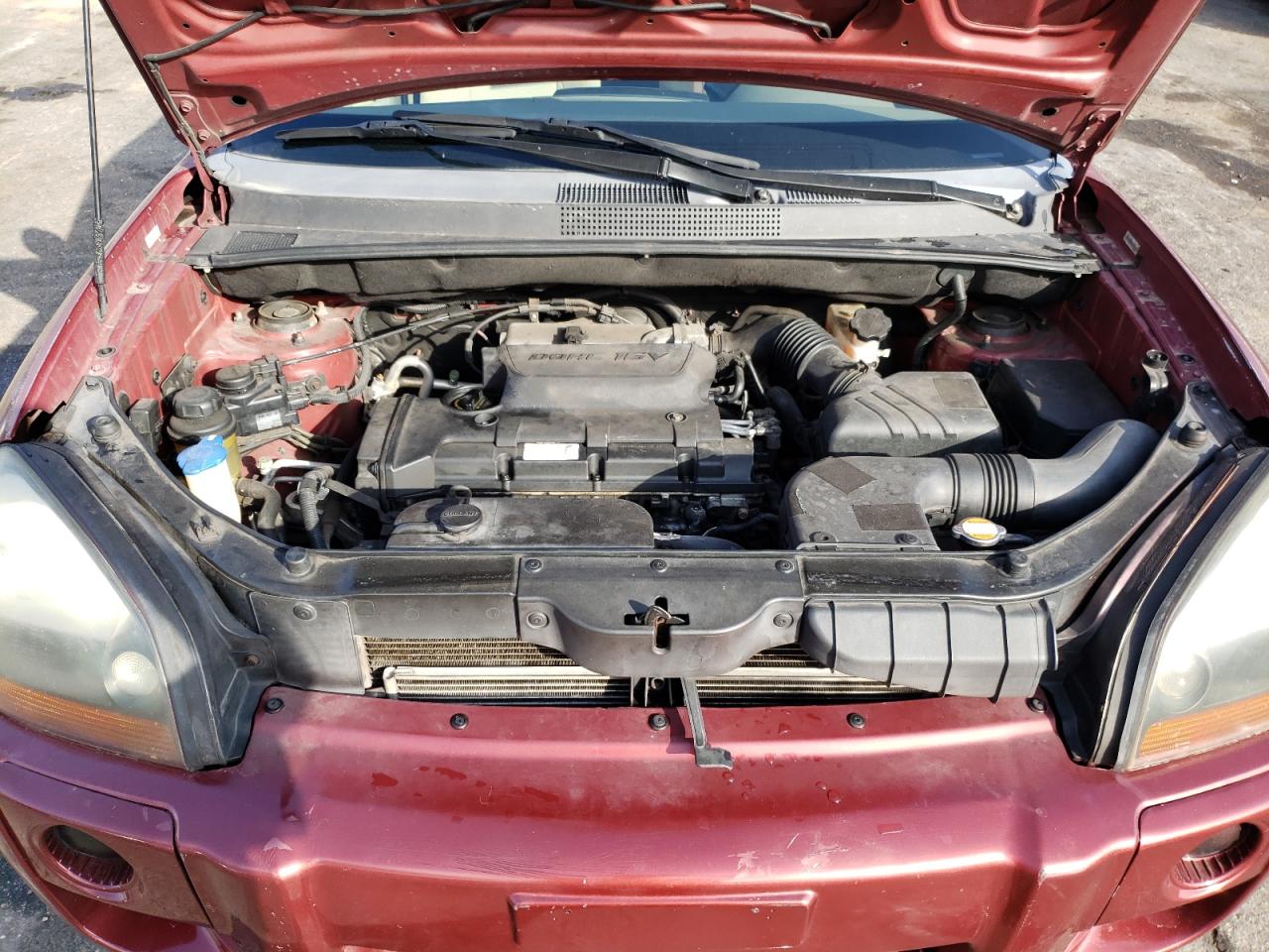 2009 Hyundai Tucson VIN KM8JM12B79U933957 Copart auction photo, side damage thumbnail 12