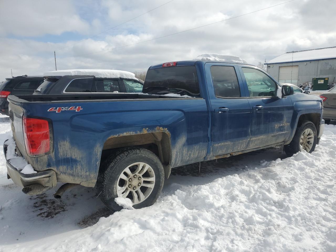 2015 Chevrolet Silverado VIN 1GCVKREC2FZ350046 Copart auction photo, rear end / minor dent/scratches damage thumbnail 3