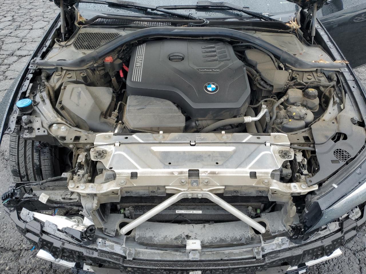 2020 BMW 3er VIN 3MW5R1J03L8B36484 Copart auction photo, all over damage thumbnail 12