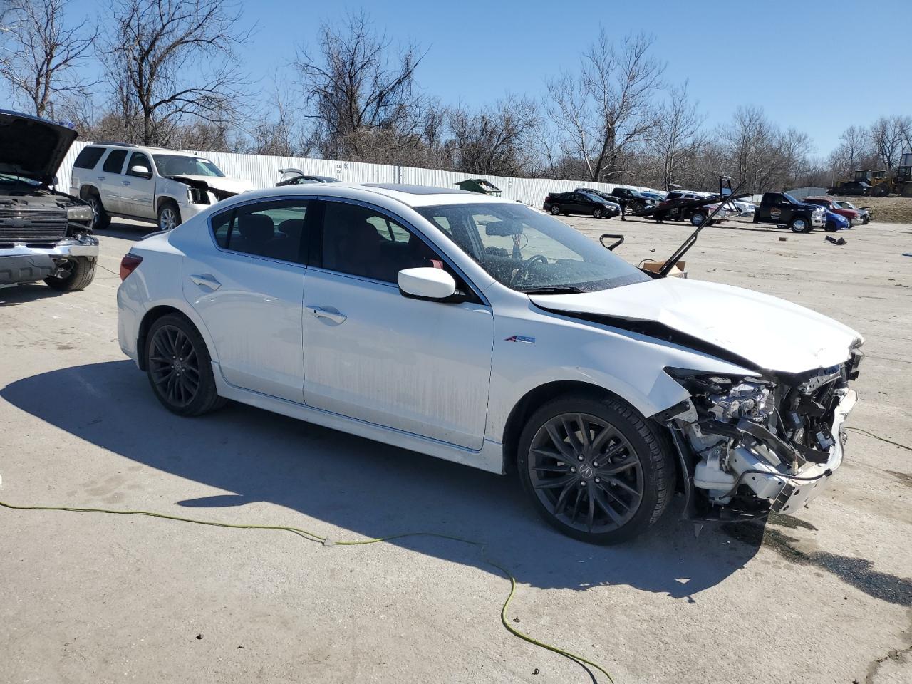 2021 Acura ILX VIN 19UDE2F80MA006720 Copart auction photo, front end damage thumbnail 4