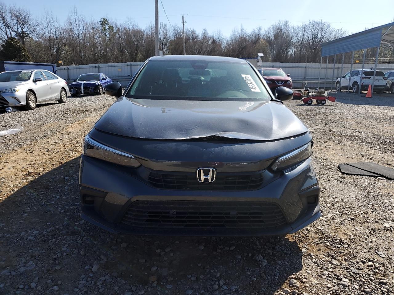 2024 Honda Civic VIN 2HGFE2F51RH586034 Copart auction photo, side / front end damage thumbnail 5