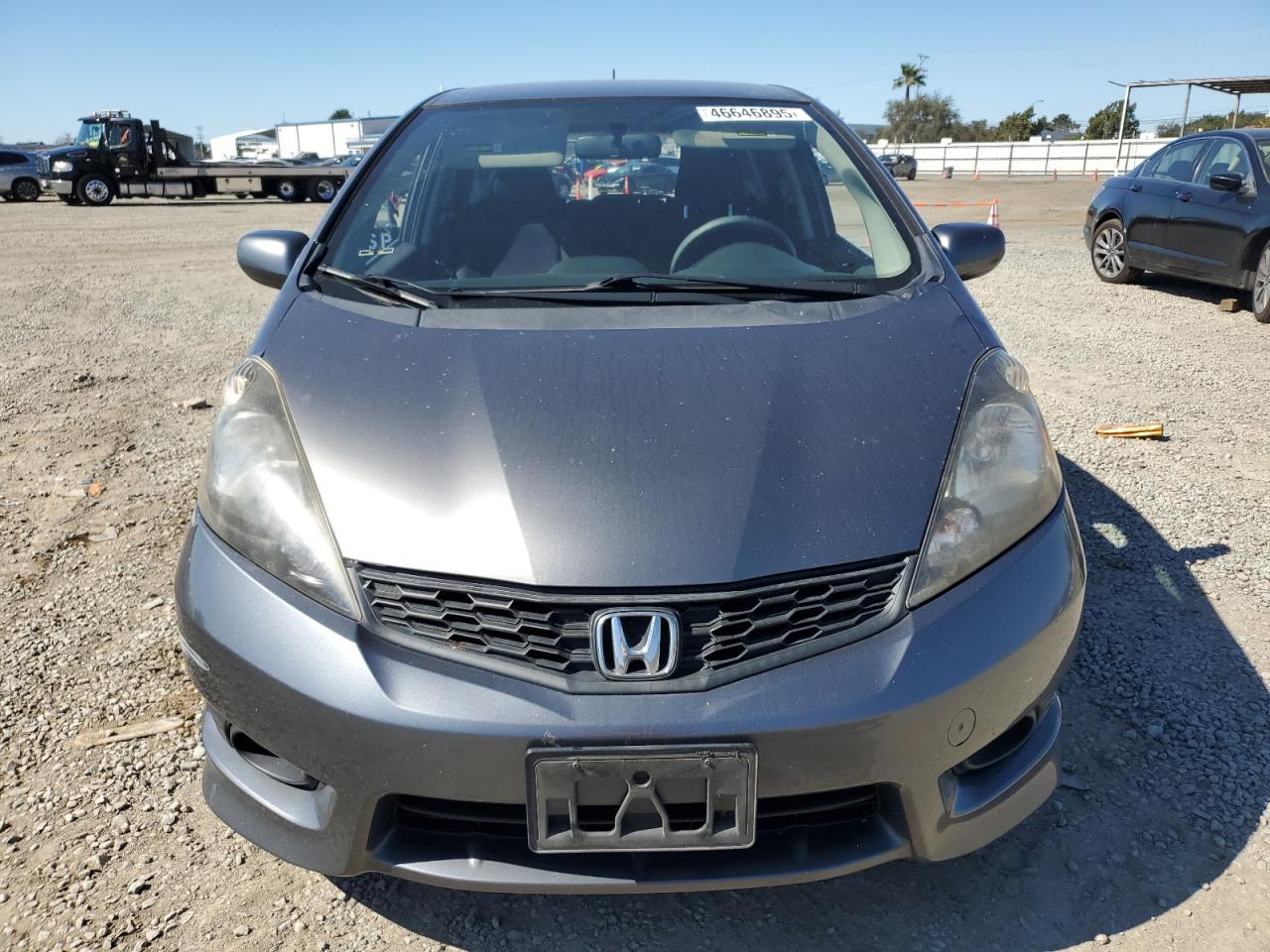 2013 Honda Fit VIN JHMGE8H55DC035134 Copart auction photo, rear end / front end damage thumbnail 5