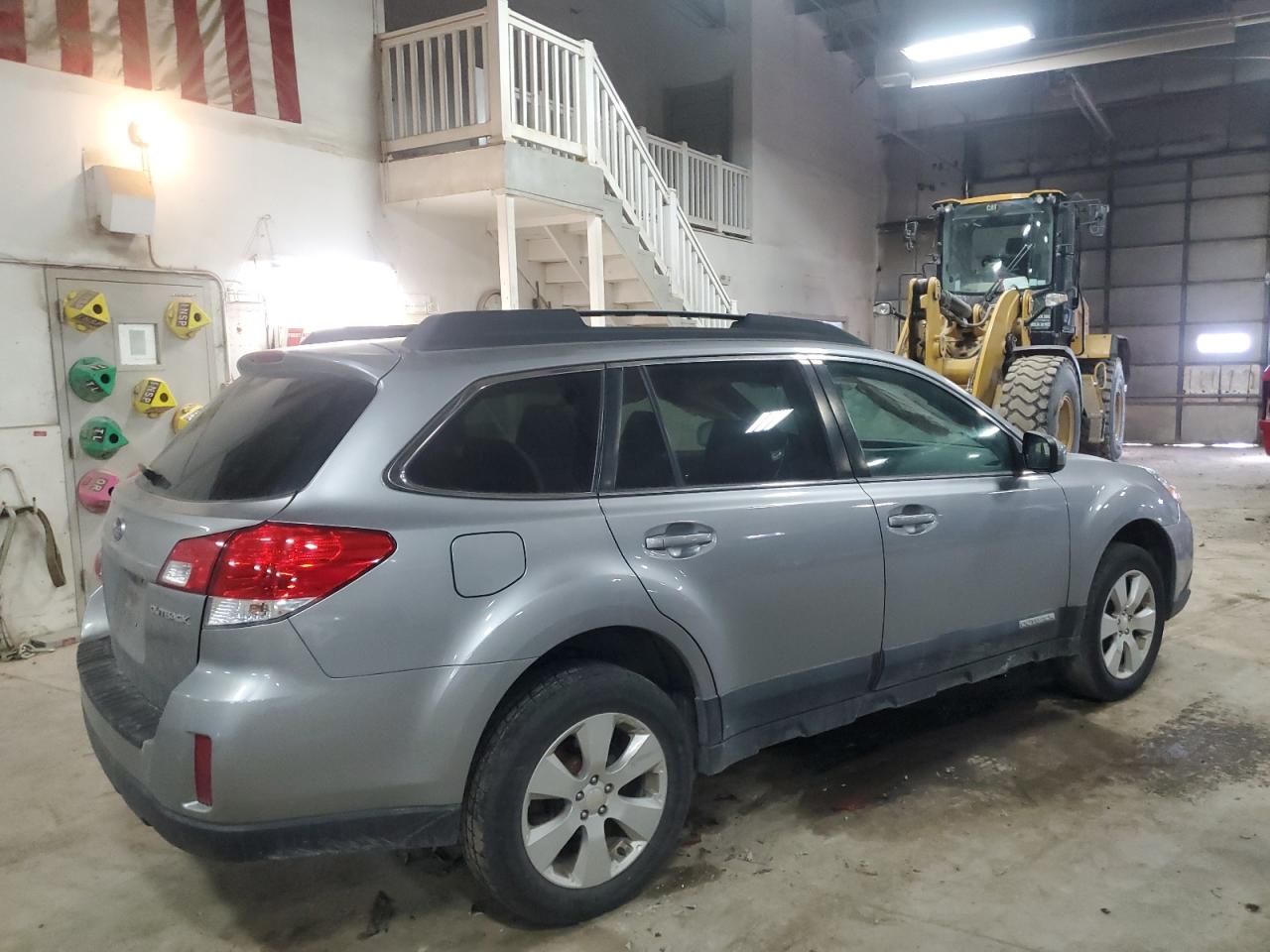 2011 Subaru Outback VIN 4S4BRCCC7B3412225 Copart auction photo, undercarriage damage thumbnail 3