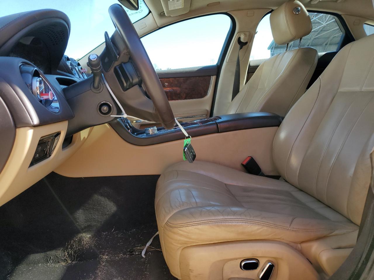 2013 Jaguar XJ VIN SAJWJ1CD3D8V48059 Copart auction photo, front end damage thumbnail 7
