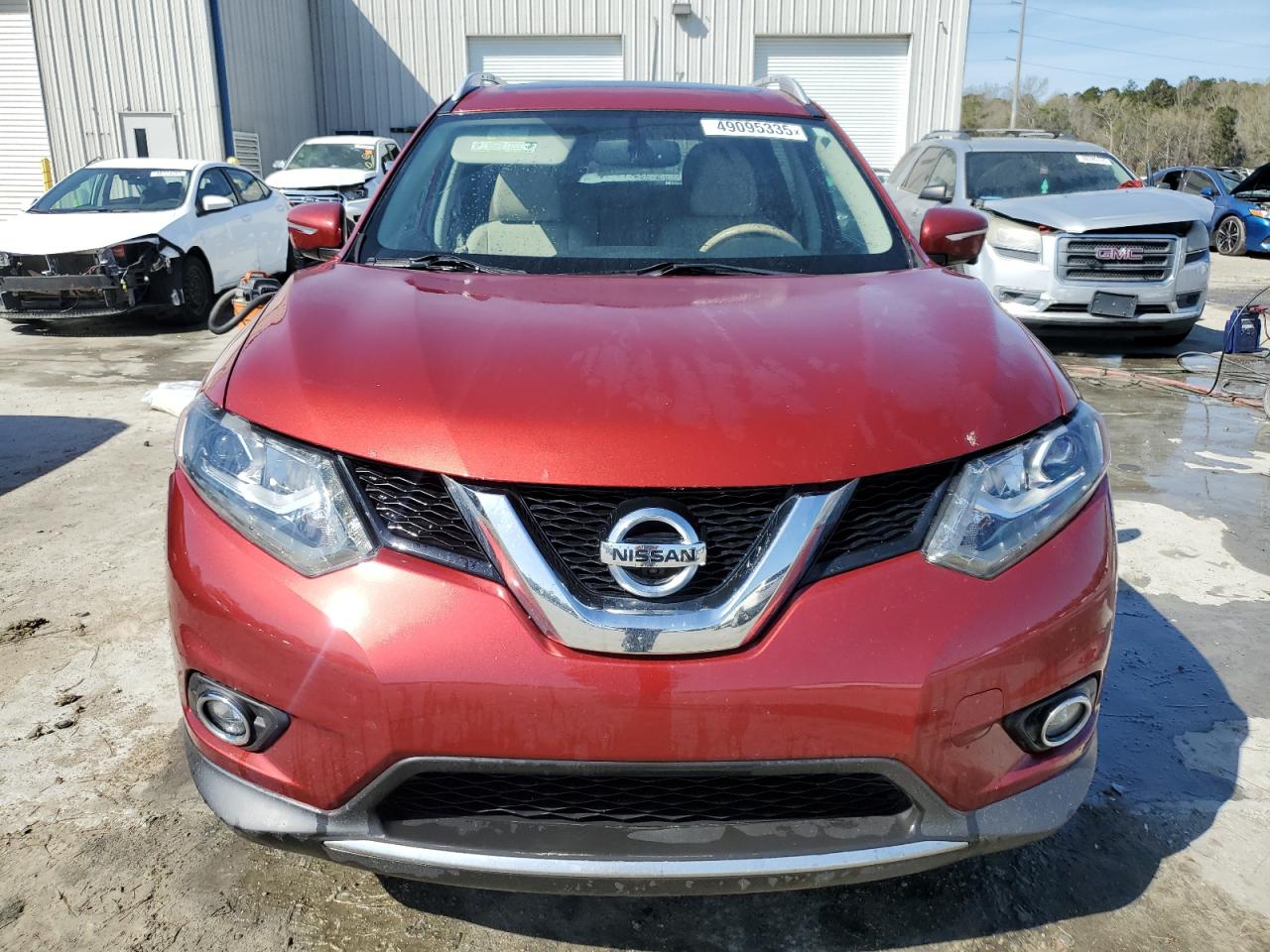 2015 Nissan Rogue VIN 5N1AT2MT6FC809839 Copart auction photo, rear end damage thumbnail 5