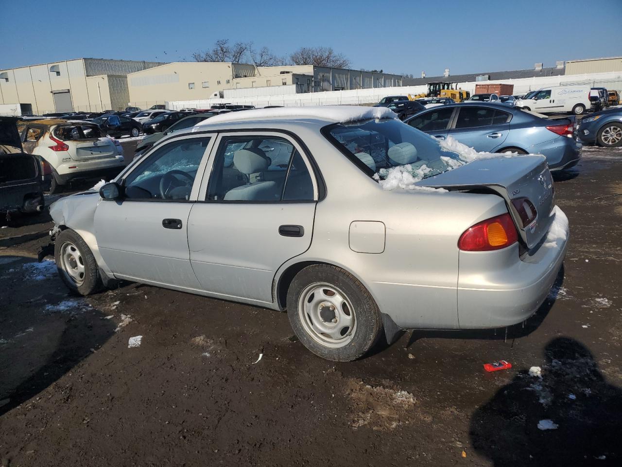 1999 Toyota Corolla VIN 2T1BR12E1XC195197 Copart auction photo, front end / minor dent/scratches damage thumbnail 2