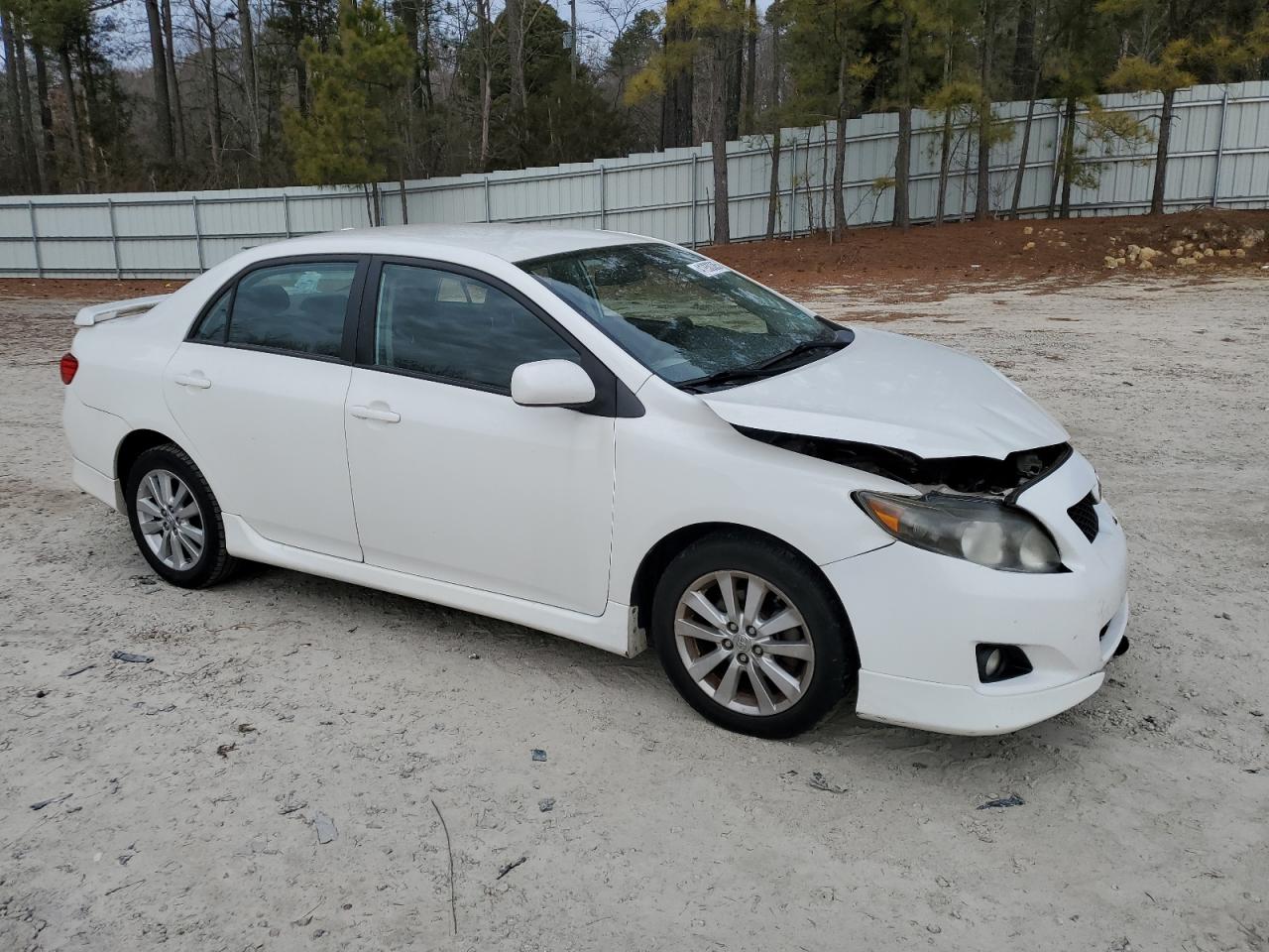 2010 Toyota Corolla VIN 1NXBU4EE6AZ220922 Copart auction photo, front end damage thumbnail 4