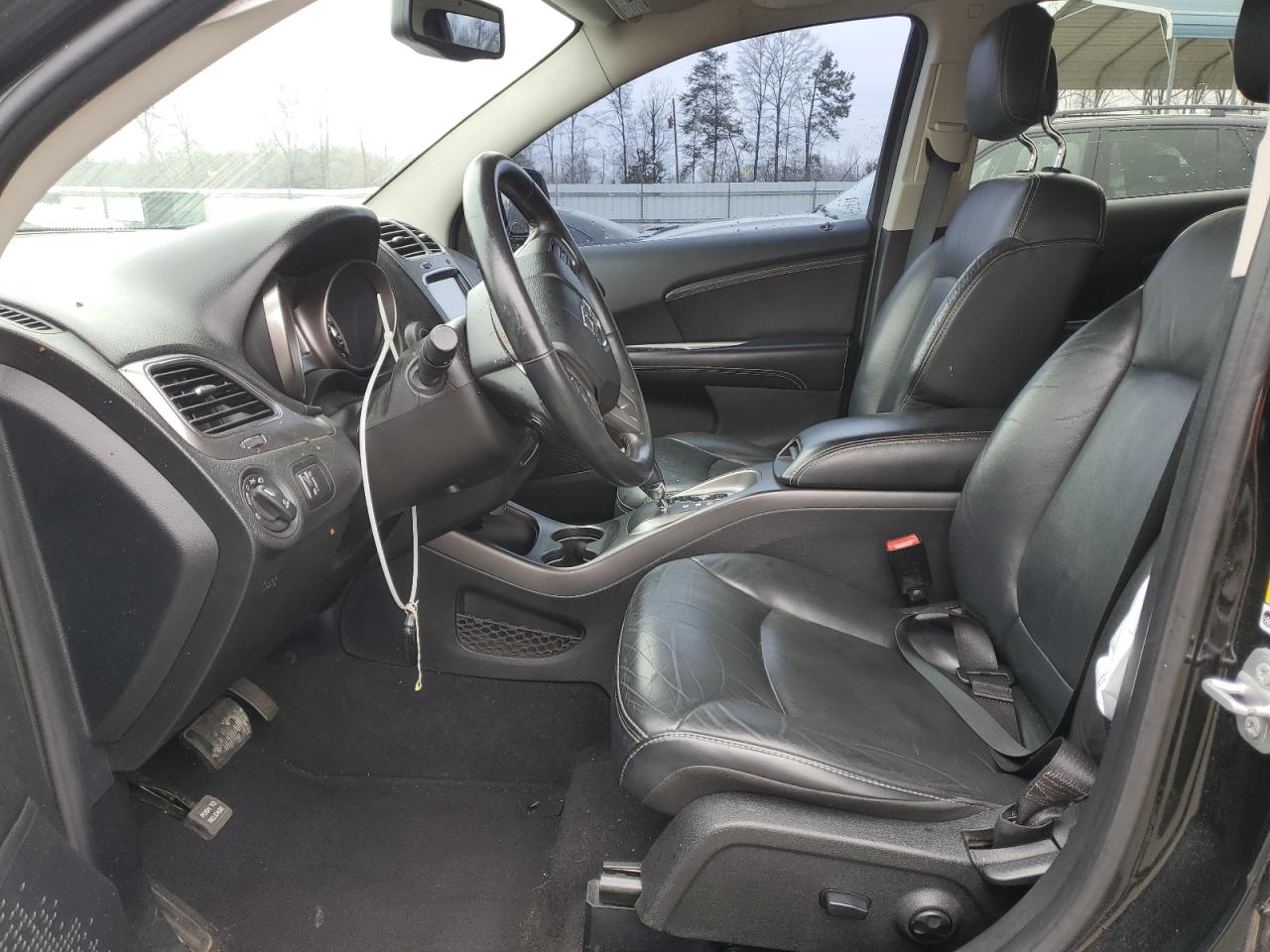 2015 Dodge Journey VIN 3C4PDCGGXFT639926 Copart auction photo, side / undercarriage damage thumbnail 7