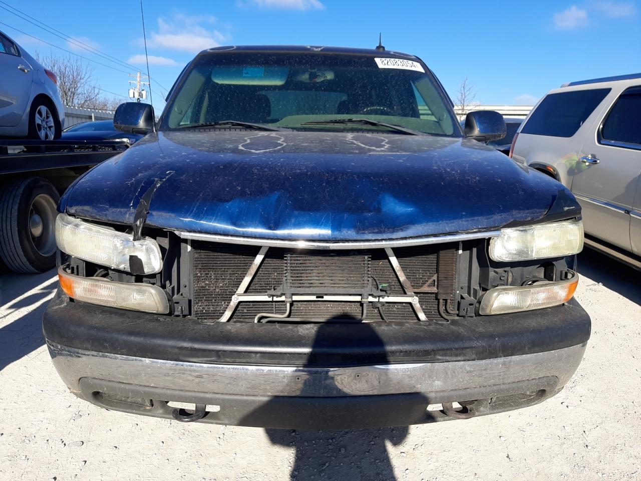2003 Chevrolet Tahoe VIN 1GNEK13Z43J247009 Copart auction photo, front end damage thumbnail 5