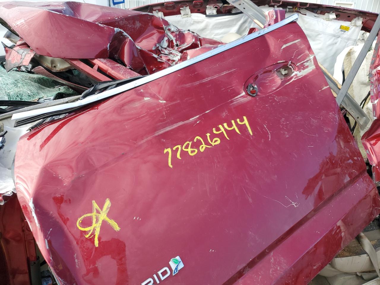 2014 Ford C-MAX VIN 1FADP5BUXEL504612 Copart auction photo, all over damage thumbnail 7