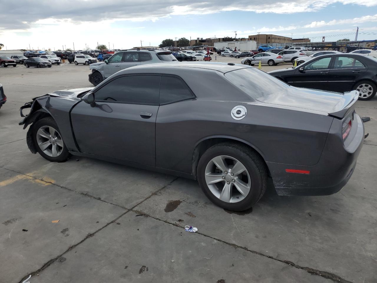 2018 Dodge Challenger VIN 2C3CDZAG5JH302922 Copart auction photo, front end damage thumbnail 2