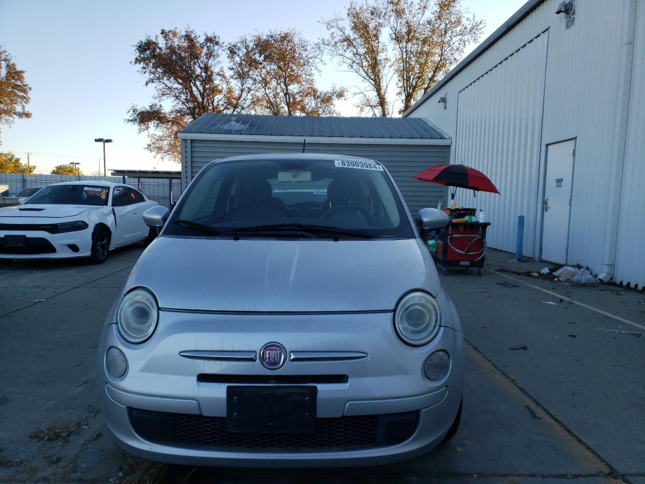 2013 Fiat 500 VIN 3C3CFFAR3DT571653 Copart auction photo, mechanical damage thumbnail 5