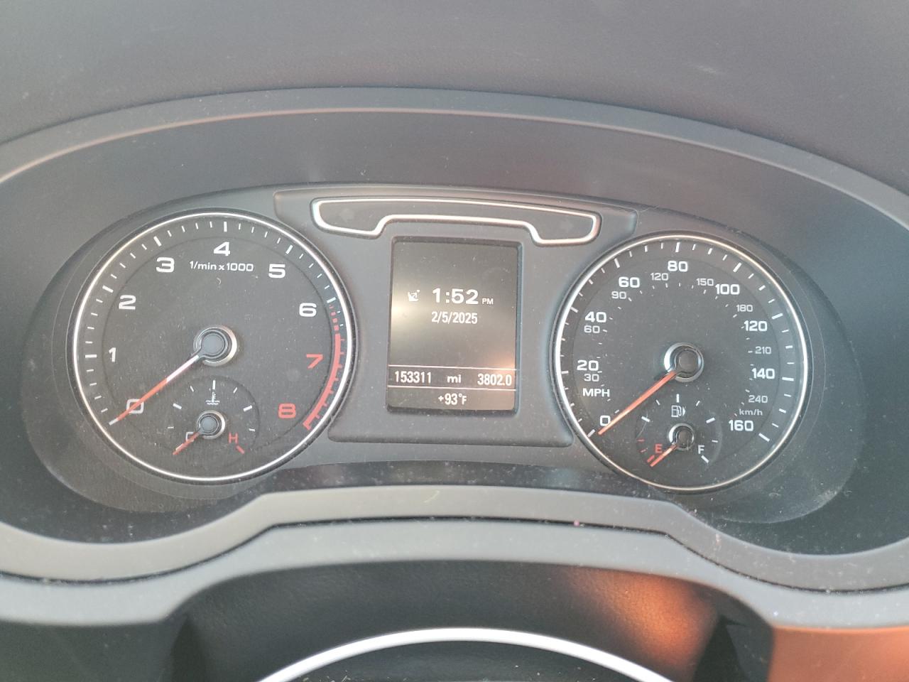 2015 Audi Q3 VIN WA1BFCFS3FR002230 Copart auction photo, all over / front end damage thumbnail 9