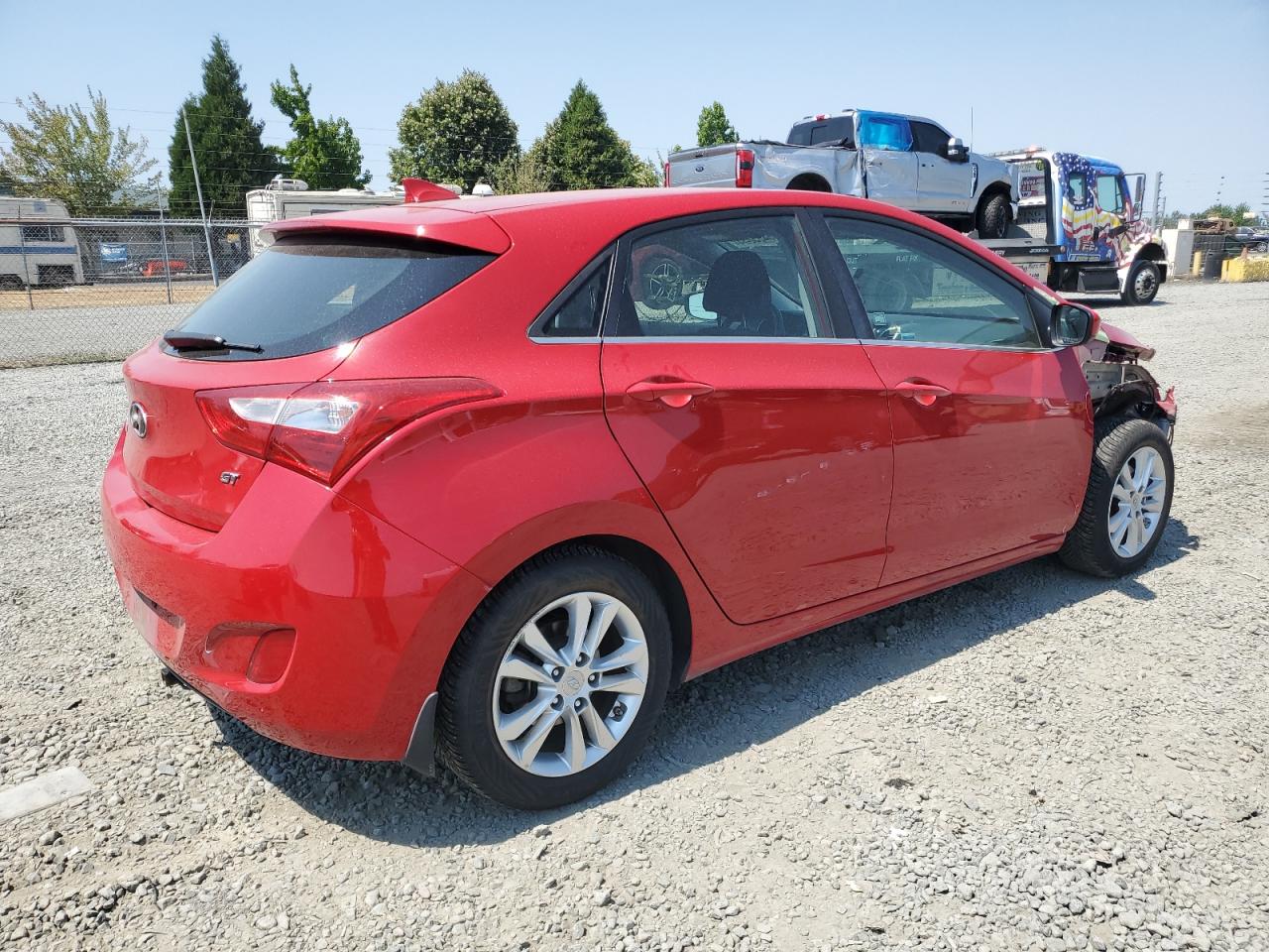 2013 Hyundai Elantra VIN KMHD35LE3DU110368 Copart auction photo, front end damage thumbnail 3