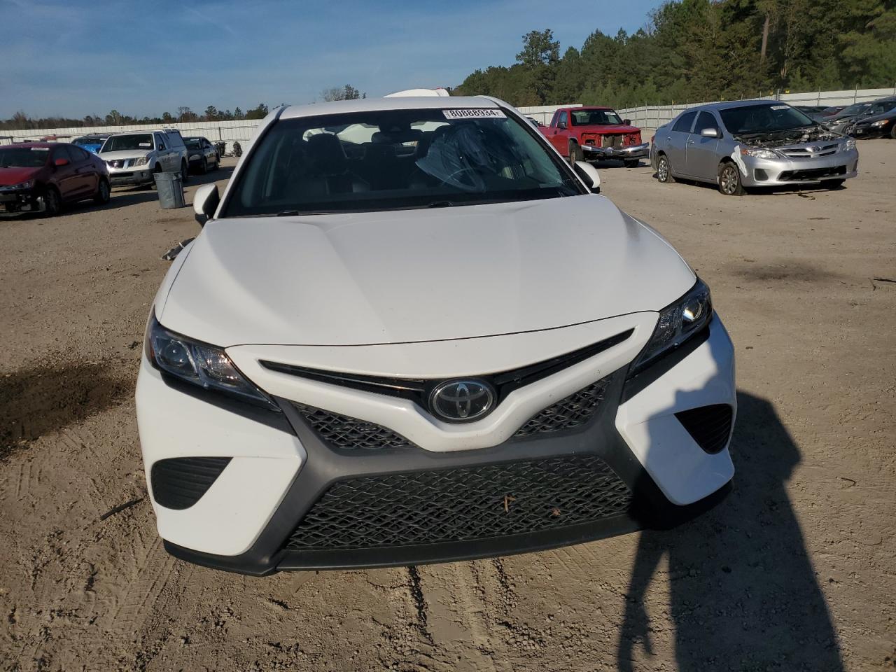 2018 Toyota Camry VIN 4T1B11HK6JU142893 Copart auction photo, rear end damage thumbnail 5