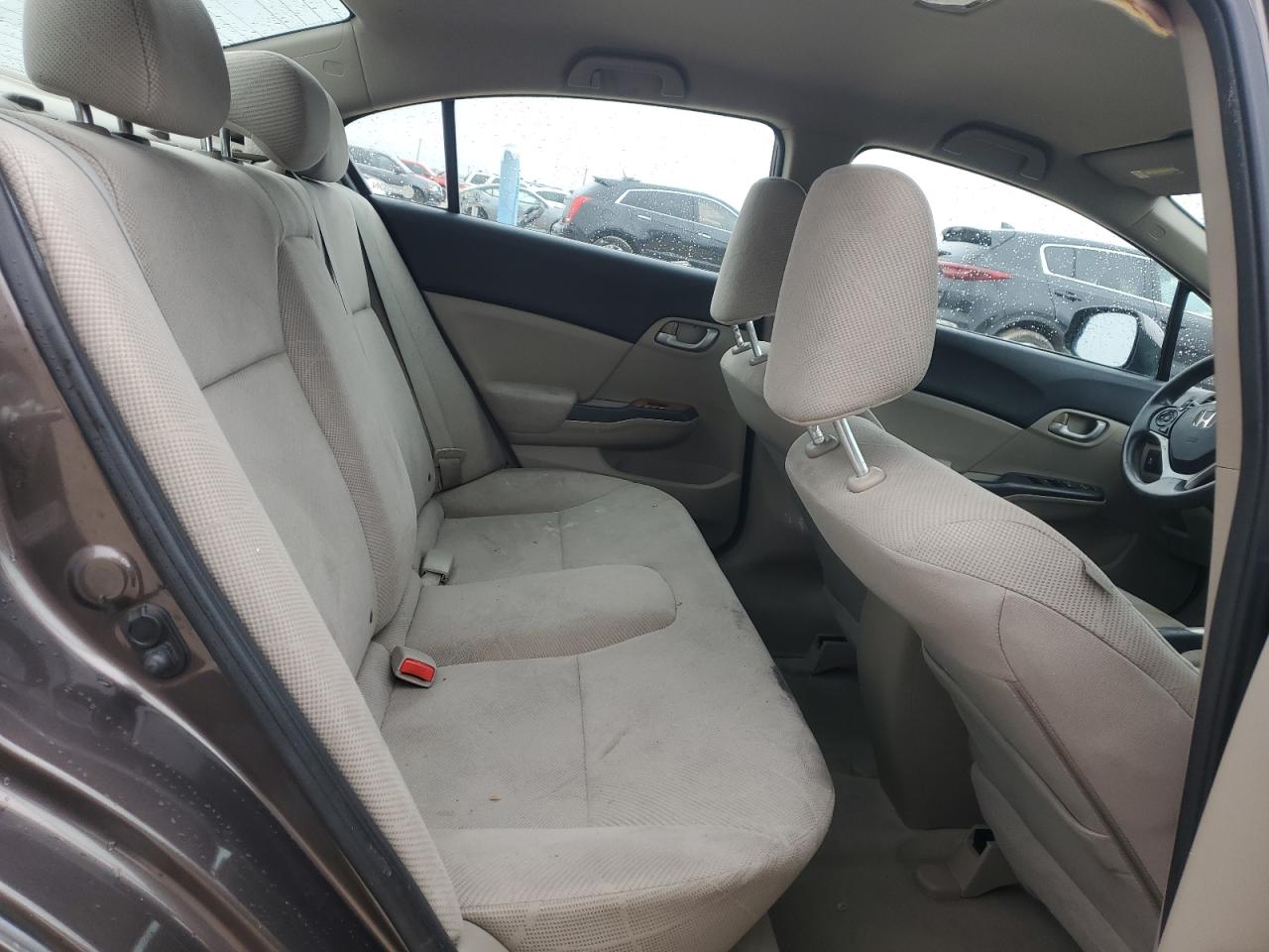2012 Honda Civic VIN 2HGFB2F53CH540043 Copart auction photo, front end / side damage thumbnail 10