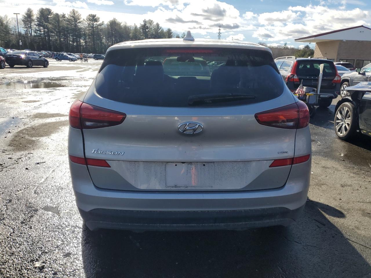 2021 Hyundai Tucson VIN KM8J2CA41MU391025 Copart auction photo, side / minor dent/scratches damage thumbnail 6