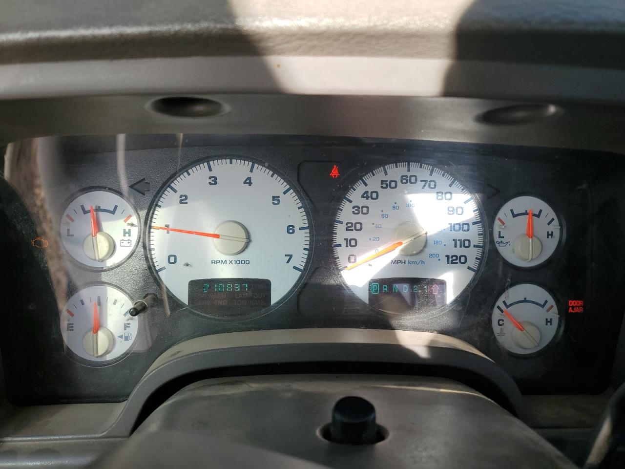 2004 Dodge RAM VIN 1D7HA18D34J213544 Copart auction photo, all over damage thumbnail 9