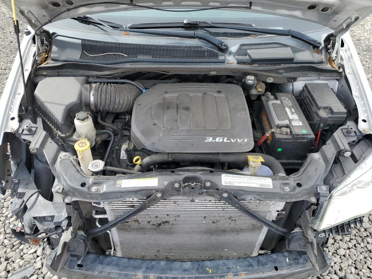 2011 Dodge Caravan VIN 2D4RN3DG9BR608709 Copart auction photo, front end damage thumbnail 11