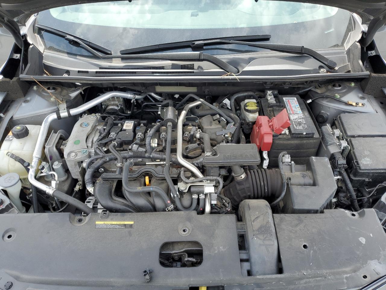 2021 Nissan Sentra VIN 3N1AB8CV6MY258378 Copart auction photo, front end / mechanical damage thumbnail 11