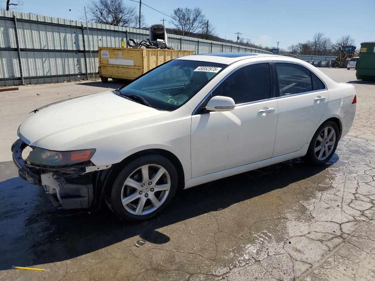 2005 Acura TSX VIN JH4CL96805C027211 - Copart auction photo
