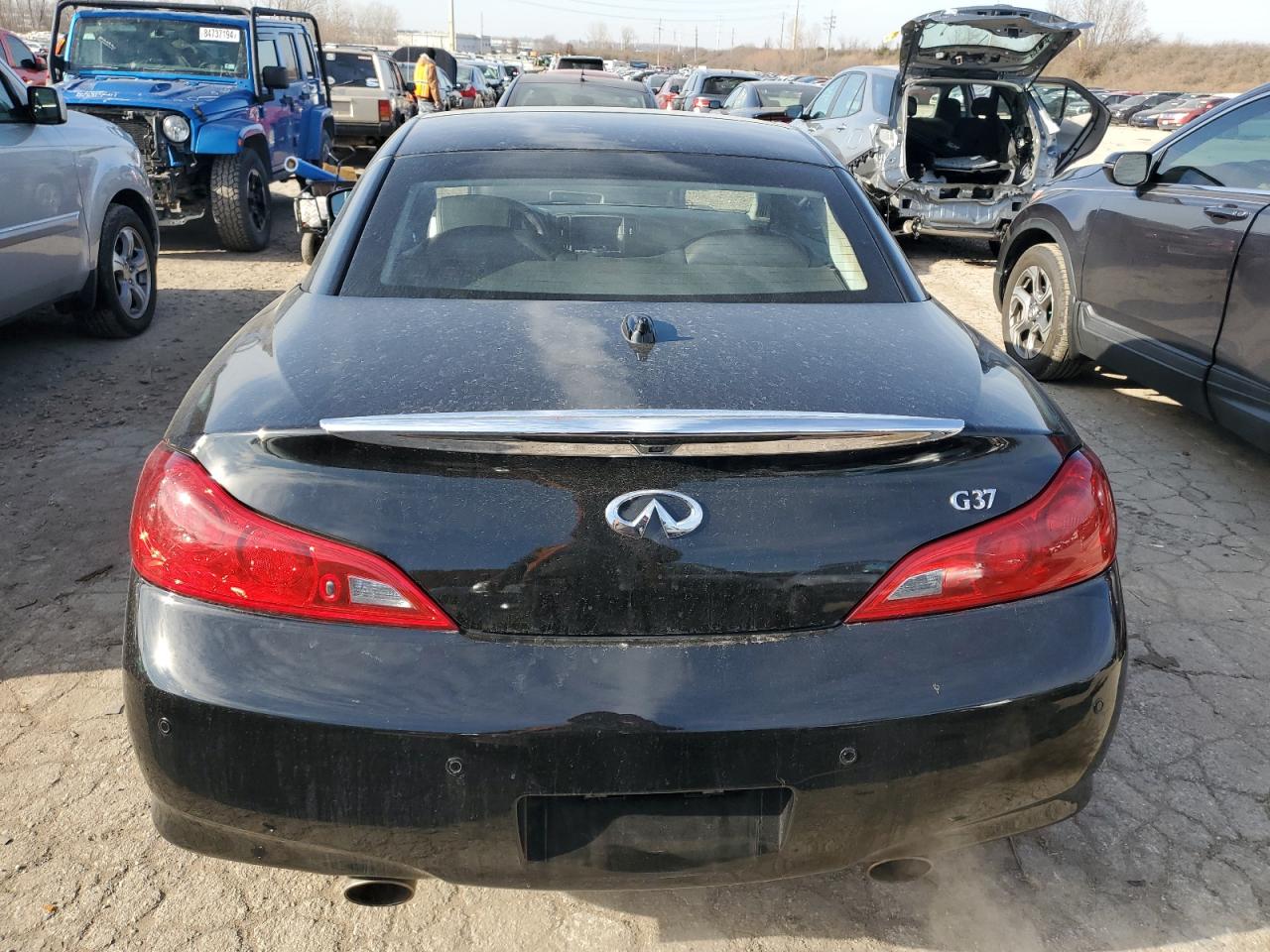 2010 Infiniti G VIN JN1CV6FE8AM351854 Copart auction photo, front end damage thumbnail 6