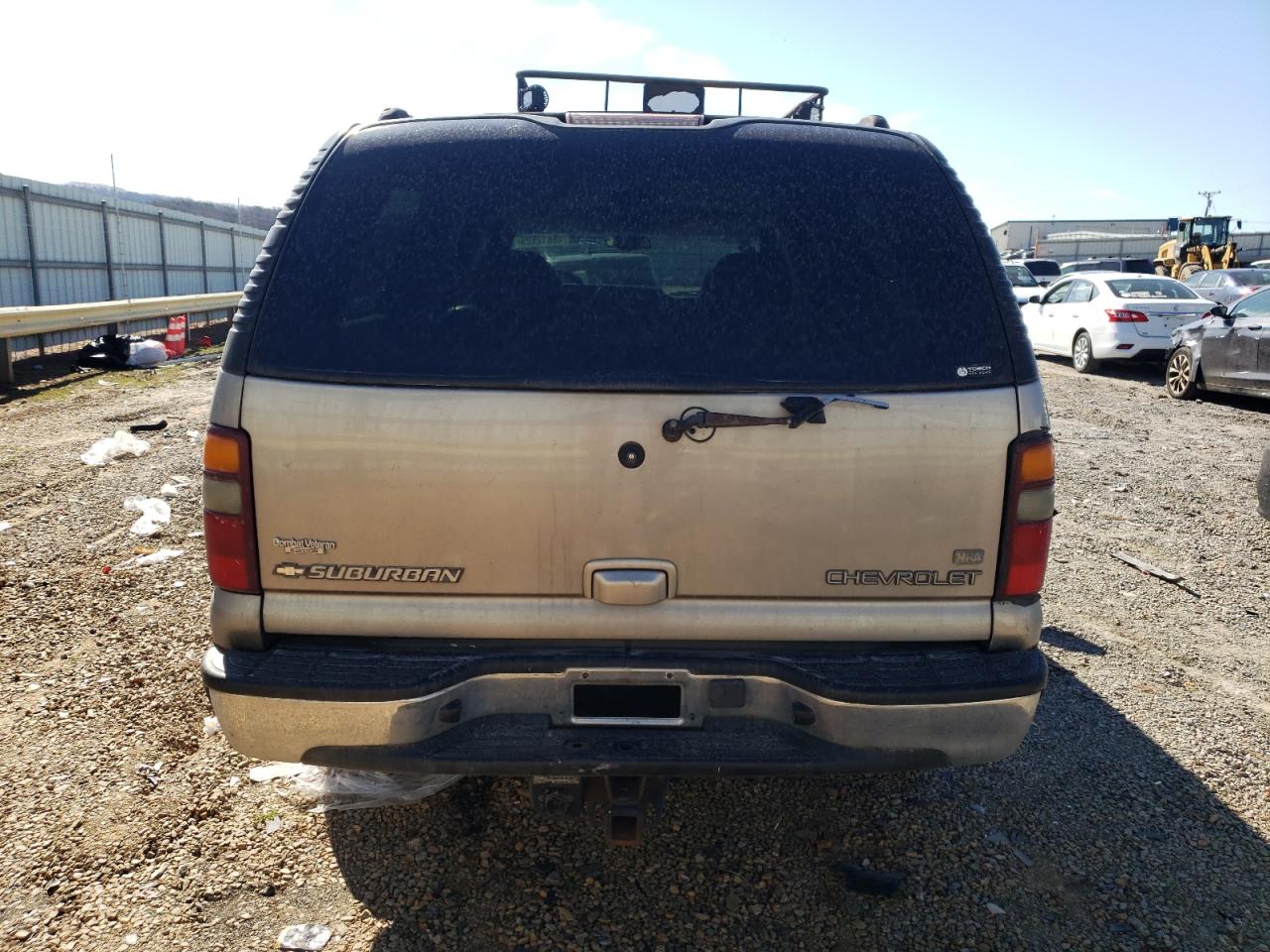 2002 Chevrolet Suburban VIN 1GNFK16Z32J329649 Copart auction photo, front end / side damage thumbnail 6