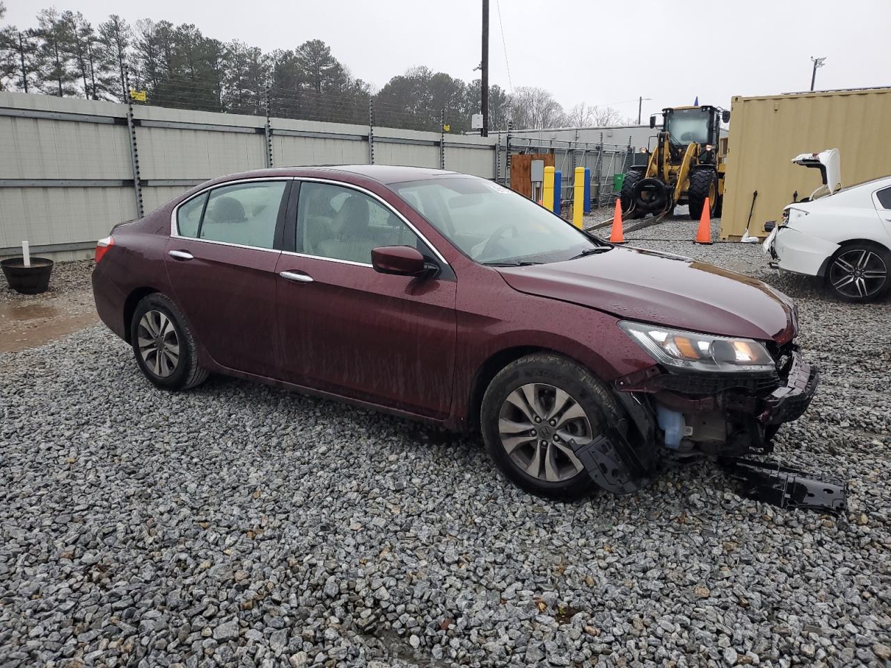 2014 Honda Accord VIN 1HGCR2F33EA301543 Copart auction photo, front end / minor dent/scratches damage thumbnail 4