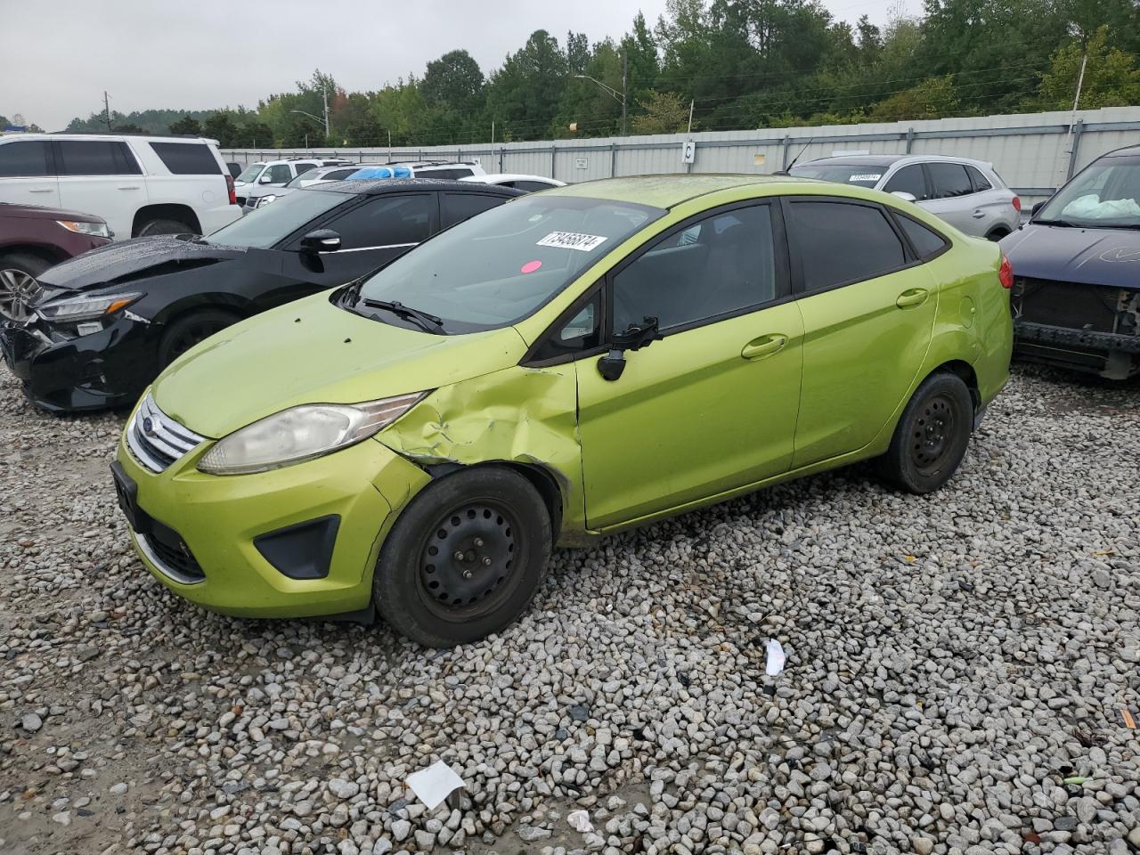 2012 Ford Fiesta VIN 3FADP4BJ9CM162498